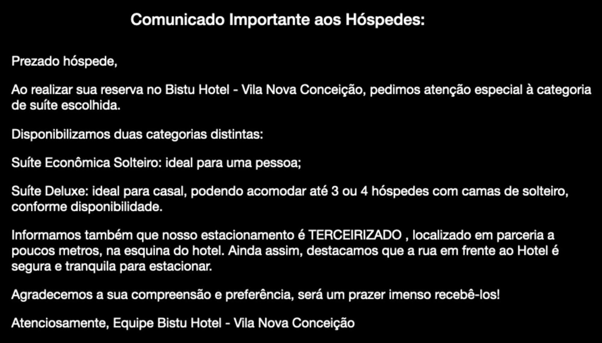 Bistu Hotel - Vila Nova Conceicao Сан-Пауло Экстерьер фото